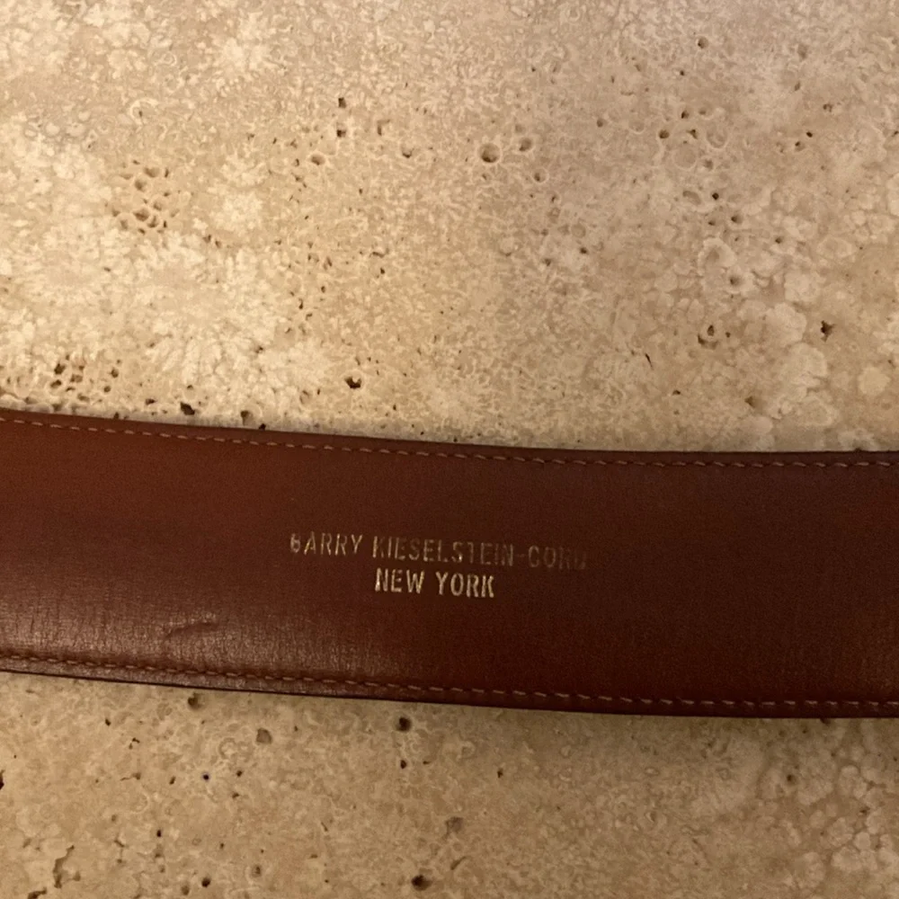 Kieselstein-Cord Sun with Black Alligator Belt, Size 3. - Picture 4 of 9